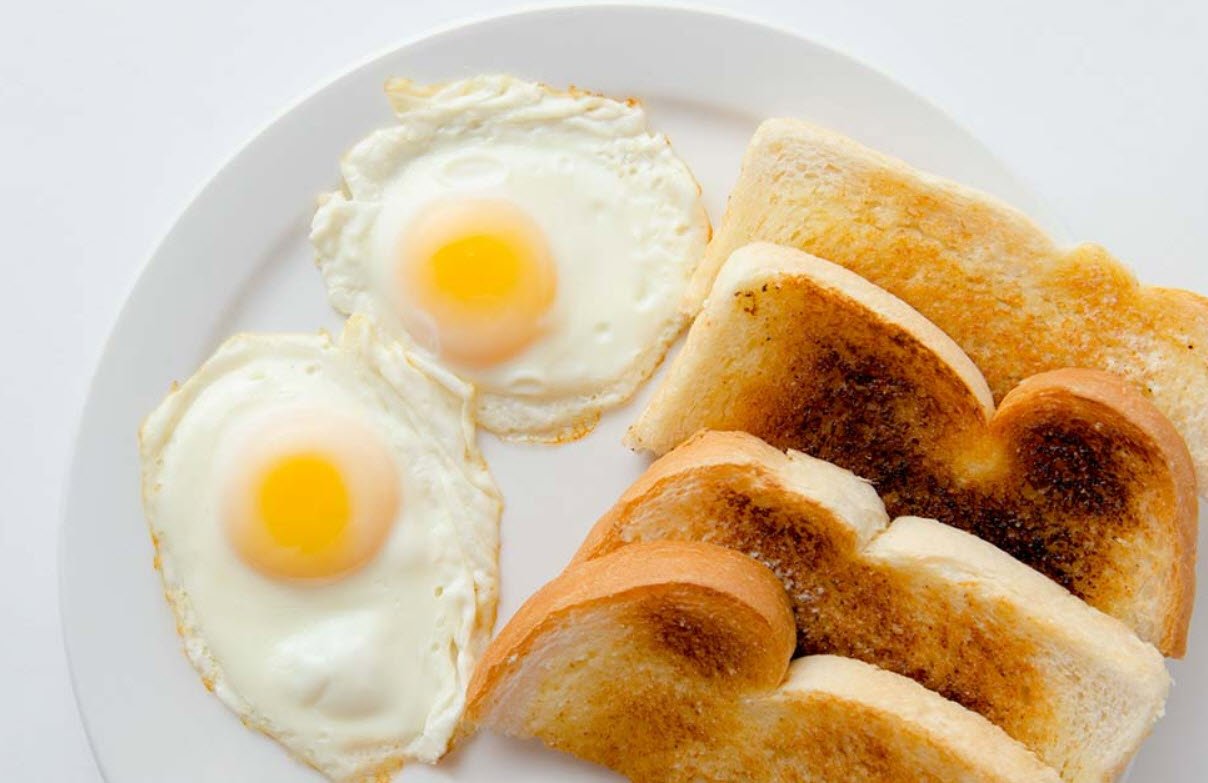 2 Egg Whites & A Toast