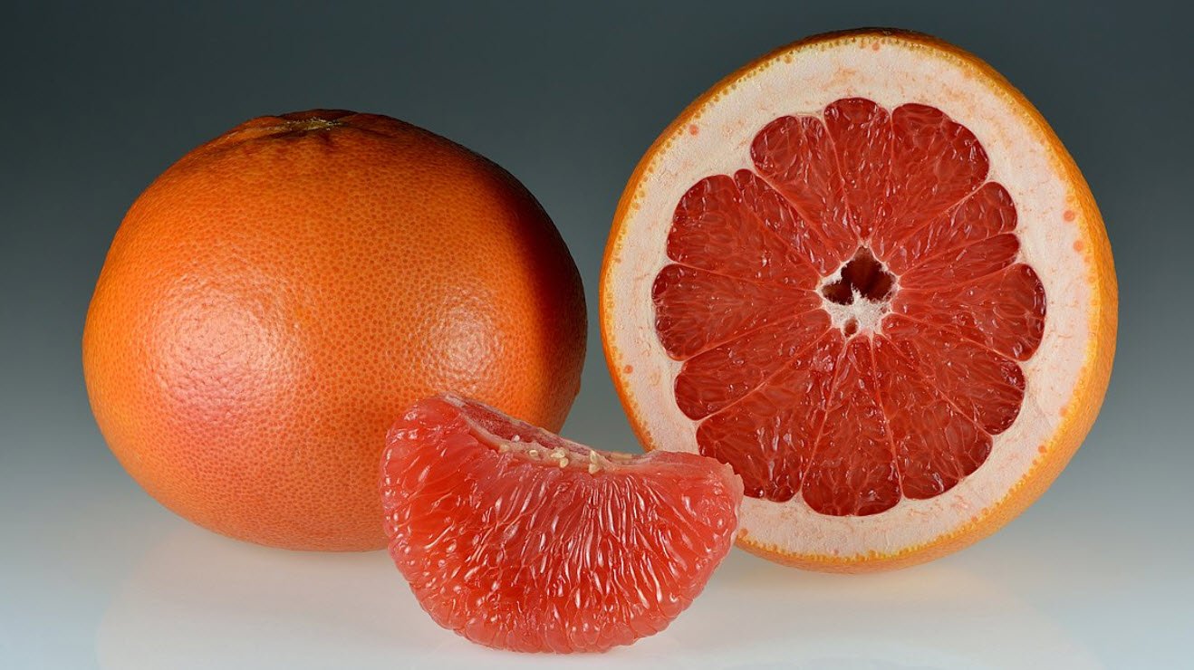 Pink Grapefruit Citrus Fruit