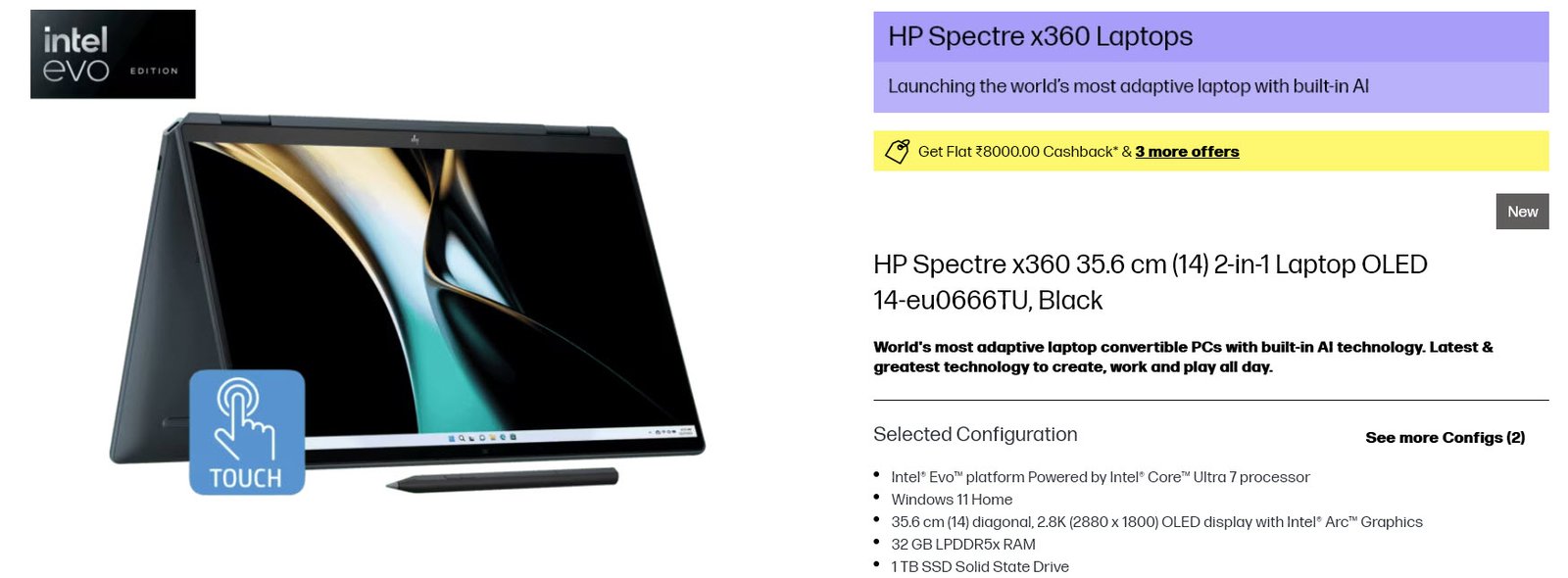 HP Spectre x360